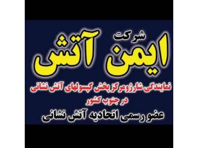 اتش-فروش و شارژ کپسول های اتش نشانی در شیراز